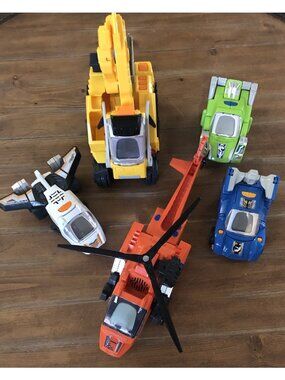 Bundle of 5 ~ Switch and Go Dinos ~ Dinosaur Transforms 2-in-1 Toy ~ V~Tech